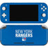 NHL New York Rangers Lineup Nintendo Switch Lite Skin